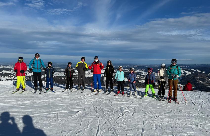 VfL Skiausflügler am Imberg